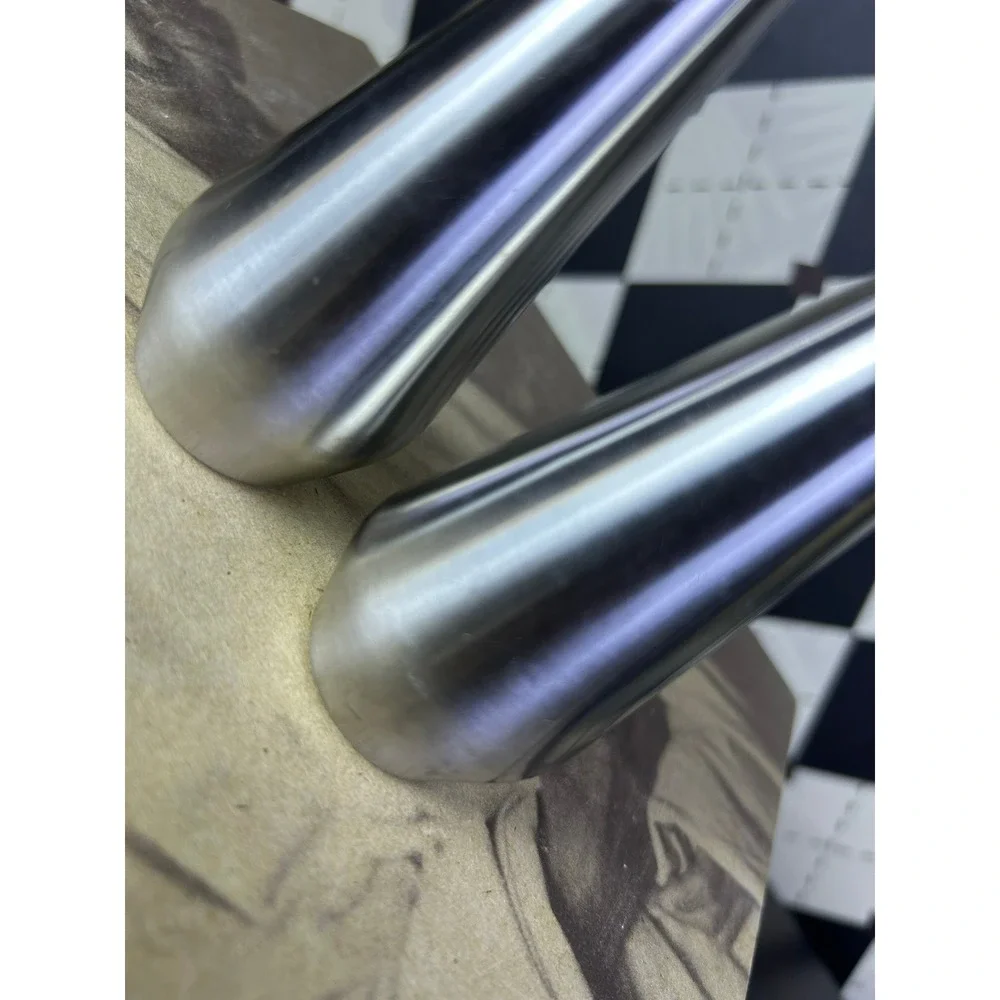 Vintage Japan Stainless Steel Salt Pepper Shakers Mid Century Modern